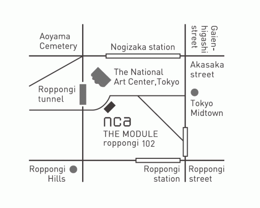 map : nca | nichido contemporary art