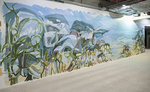 Janaina Tschäpe : Mural project in São Paulo