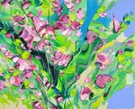 坂本和也：個展「花に息づく抽象画の世界」 髙島屋大阪店 / 大阪